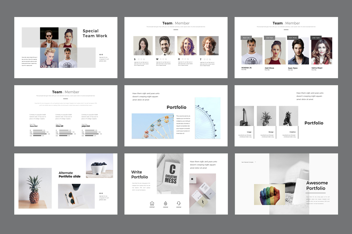 Minimalis - Keynote Template Small Screenshot Minimalis - Keynote Template