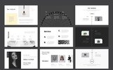 Black & White Amazing PPTX Template Small Screenshot Black & White PowerPoint Template