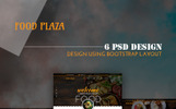 foodPlaza - Multipurpose Restaurant PSD Theme Small Screenshot foodPlaza - Multipurpose Restaurant PSD Template
