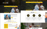 Hope Template PSD Screenshot piccolo Template PSD #77638 "Hope"