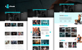 FitFreak Bootstrap PSD Template Small Screenshot FitFreak PSD Template