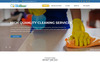 Weclean - Cleaning Service Thème PSD Grande capture d'écran "Weclean - Cleaning Service" modèle PSD New Screenshots BIG