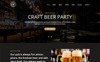 Craft Beer - Beer Pub Tema Photoshop Screenshot Grade Craft Beer - Beer Pub Template Photoshop №82530 New Screenshots BIG