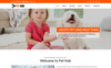 Pet Hub - Animal Shelter PSD Vorlage Großer Screenshot PSD Vorlage namens "Pet Hub - Animal Shelter" New Screenshots BIG