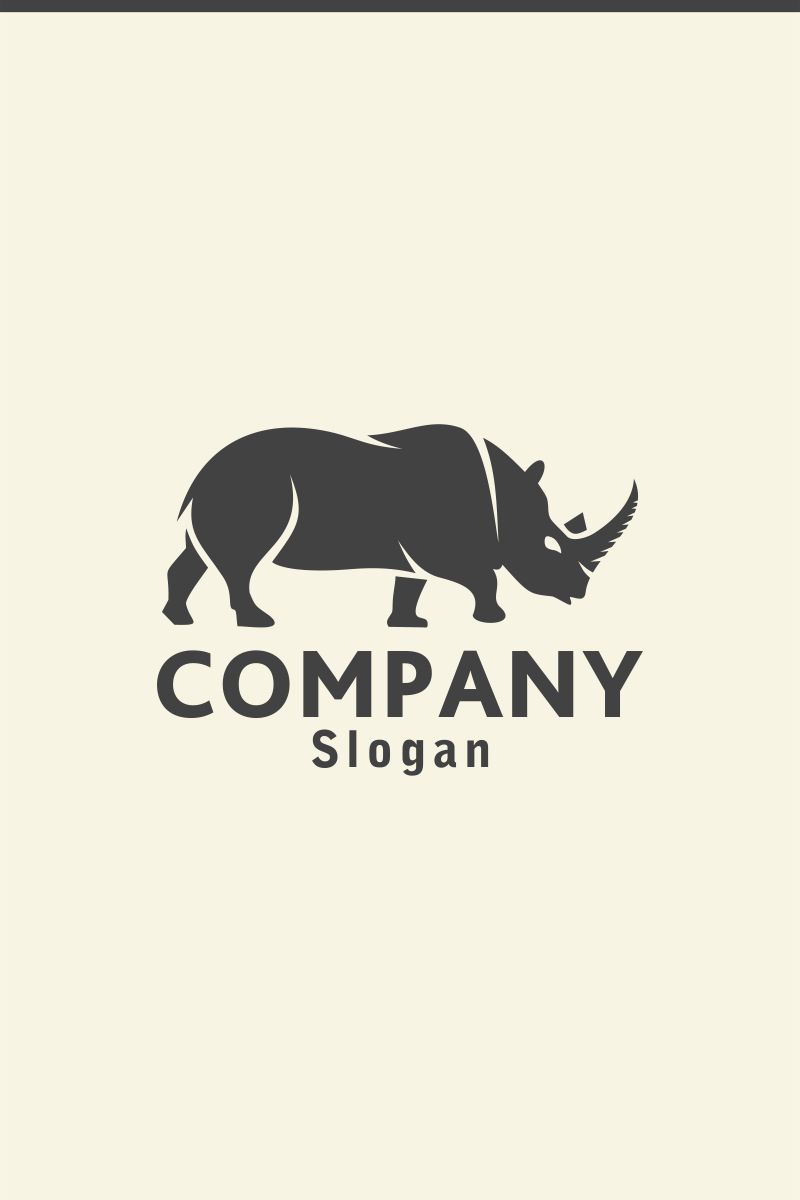 rhino logo template 73866