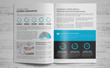 Company Profile Brochure Unternehmensidentität Theme Kleiner Screenshot Unternehmensidentität Vorlage namens "Company Profile Brochure"