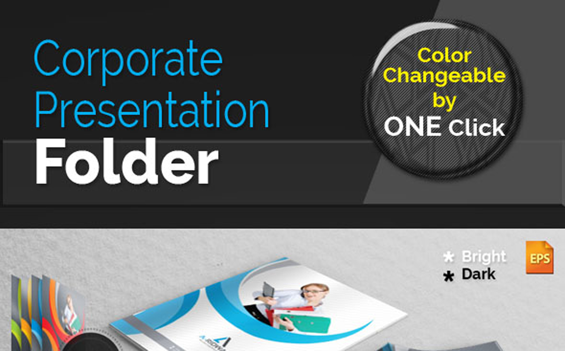 Download Фирменный стиль "A-Ridwan Presentation Folder - Corporate Identity Template" / A-Ridwan Presentation Folder - Corporate Identity Template - Фирменный стиль на тему графика abstract,art,artistic,blue,green,red,orange,colorful,computer,corporate,creative,graphics,id,id kit,identity,internet,modern,official,presentation,folder