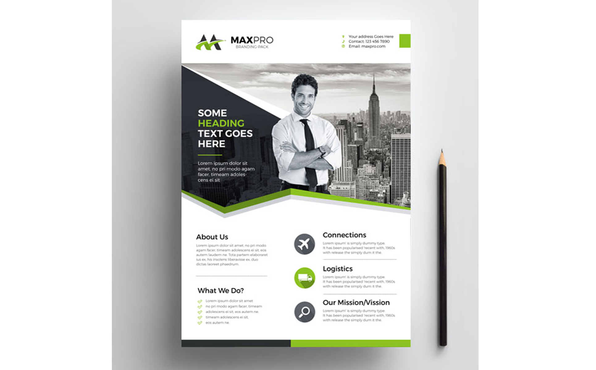 Download Фирменный стиль "Business Flyer - Corporate Identity Template" / Business Flyer - Corporate Identity Template - Фирменный стиль на тему графика ad,advert,advertisement,agency,app,applications,apps,brand,branding,creative,design,developer,development,firm,flyer,graphic,interactive,magazine,media,motion