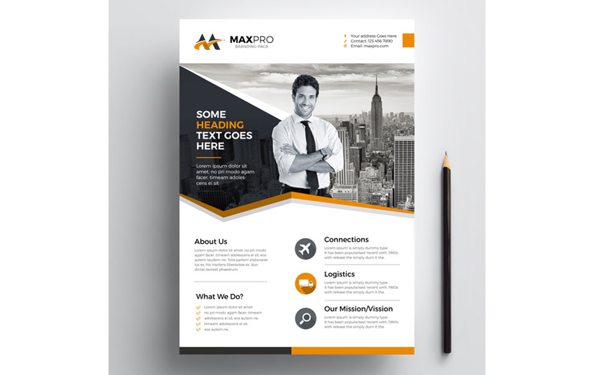 Download Фирменный стиль "Business Flyer - Corporate Identity Template" / Business Flyer - Corporate Identity Template - Фирменный стиль на тему графика ad,advert,advertisement,agency,app,applications,apps,brand,branding,creative,design,developer,development,firm,flyer,graphic,interactive,magazine,media,motion