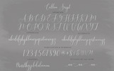 Callem Script Betűtípus Témá Kis méretű képernyőkép Callem Script Betűtípus