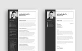 Michael Smith Resume Theme Small Screenshot Michael Smith Resume Template