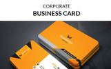 Corporate Business Card Corporate identity Theme Small Screenshot Corporate Business Card Corporate Identity Template