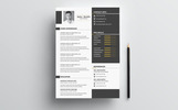John Smith Resume Theme Small Screenshot John Smith Resume Template