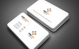 Clean & Clear Business Card Corporate identity Theme Small Screenshot Clean & Clear Business Card Corporate Identity Template