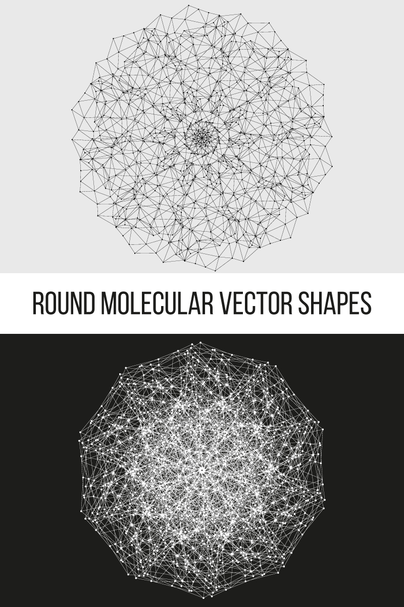 Round Molecular Vector Shapes Pattern Theme Big Screenshot Round Molecular Vector Shapes Pattern New Screenshots BIG
