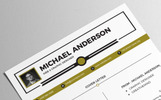 Michael Anderson Resume Template Small Screenshot Michael Anderson Resume Template