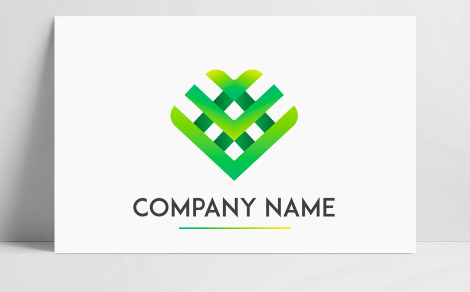 Download Шаблон логотипа "Green Color Abstract Logo Template" / Green Color Abstract Logo Template - Шаблон логотипа на тему графика green leaf logo,abstract logo,abstract shapes,green shapes logo,food logo,flower shop logo,travel logo,holiday logo,green abstract logo design,business logo,art and culture logo,nature logo,t