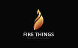 Fire Things Logo Theme Small Screenshot Fire Things Logo Template
