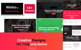 Wintro - Responsive Multi-Purpose Business With Page Builder | Corporate Premium Plantilla Joomla Captura de Pantalla Pequeña Plantilla Joomla para Sitio de Medicina