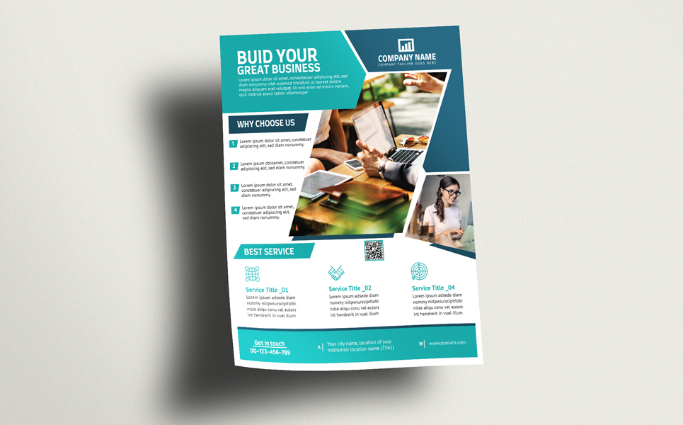 Download Фирменный стиль "Business Flyer (Editable) - Corporate Identity Template" / Business Flyer (Editable) - Corporate Identity Template - Фирменный стиль a4,ad,agency,builder,bundle,business,clean,coaching,company,concept,consulting,corporate,creative,design,digital,flyer,flyers,marketing,modern,multipurpose