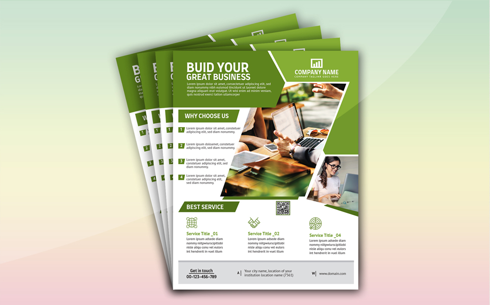 Download Фирменный стиль "Business Flyer (Editable) - Corporate Identity Template" / Business Flyer (Editable) - Corporate Identity Template - Фирменный стиль a4,ad,agency,builder,bundle,business,clean,coaching,company,concept,consulting,corporate,creative,design,digital,flyer,flyers,marketing,modern,multipurpose