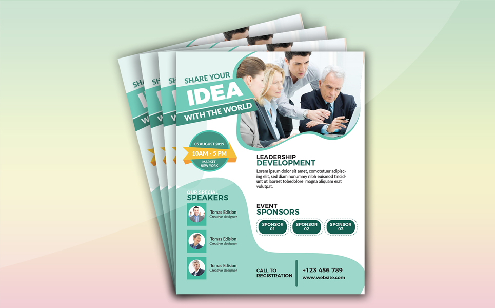Download Фирменный стиль "Conference Flyer (Editable) - Corporate Identity Template" / Conference Flyer (Editable) - Corporate Identity Template - Фирменный стиль agm,annual general meeting,annual program,annual summit,business,business conference,business startup,conference,conference flyer,congress,convention,convention center,education,entrepreneur,