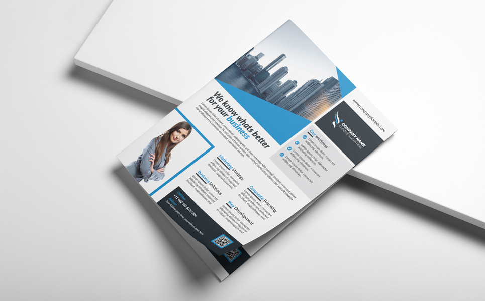 Download Фирменный стиль "Flyer (Editable) - Corporate Identity Template" / Flyer (Editable) - Corporate Identity Template - Фирменный стиль advert,business,car,clients,company,connection,corporate,digital,editable,facebook,flyer,leasing,letter,marketing,media,mobile,modern,network,offer,print ready
