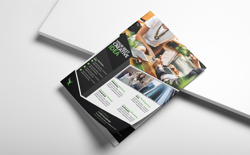 Download Фирменный стиль "Flyer (Editable) - Corporate Identity Template" / Flyer (Editable) - Corporate Identity Template - Фирменный стиль advert,business,car,clients,company,connection,corporate,digital,editable,facebook,flyer,leasing,letter,marketing,media,mobile,modern,network,offer,print ready