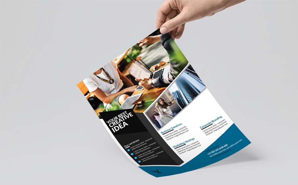Download Фирменный стиль "Flyer (Editable) - Corporate Identity Template" / Flyer (Editable) - Corporate Identity Template - Фирменный стиль advert,business,car,clients,company,connection,corporate,digital,editable,facebook,flyer,leasing,letter,marketing,media,mobile,modern,network,offer,print ready