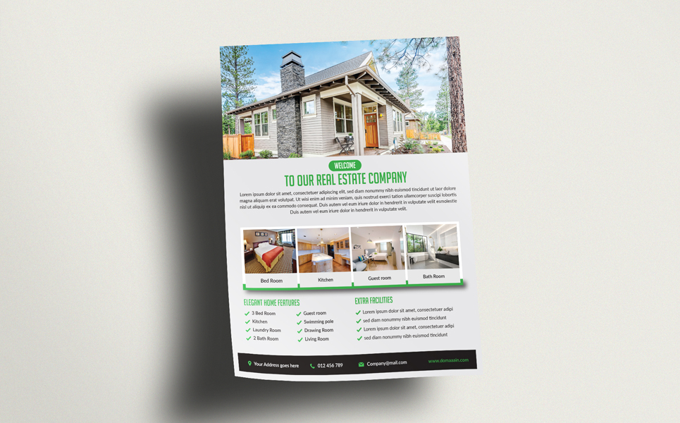 Download Фирменный стиль "Real Estate Flyer (Editable) - Corporate Identity Template" / Real Estate Flyer (Editable) - Corporate Identity Template - Фирменный стиль advertisement,advertising,agency,agent,broker,commercial,flyer,home,house,leaflet,lease,loan,magazine,marketing,mortgage,negotiator,newspaper,open house,poster,professional