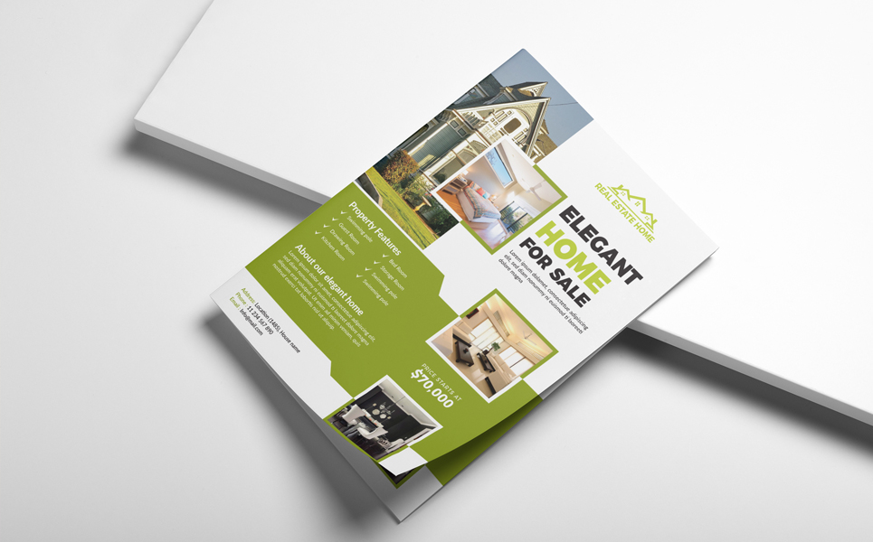 Download Фирменный стиль "Real Estate Flyer (Editable) - Corporate Identity Template" / Real Estate Flyer (Editable) - Corporate Identity Template - Фирменный стиль advertisement,advertising,agency,agent,broker,commercial,flyer,home,house,leaflet,lease,loan,magazine,marketing,mortgage,negotiator,newspaper,open house,poster,professional