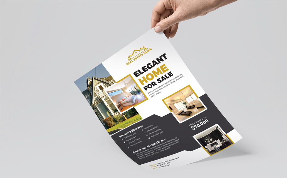 Download Фирменный стиль "Real Estate Flyer (Editable) - Corporate Identity Template" / Real Estate Flyer (Editable) - Corporate Identity Template - Фирменный стиль advertisement,advertising,agency,agent,broker,commercial,flyer,home,house,leaflet,lease,loan,magazine,marketing,mortgage,negotiator,newspaper,open house,poster,professional