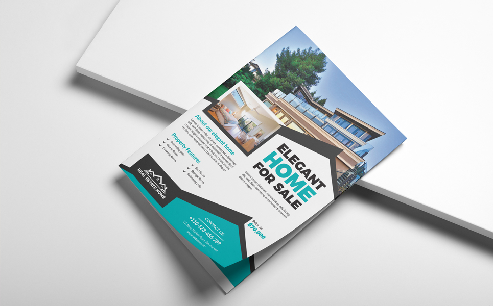 Download Фирменный стиль "Real Estate Flyer (Editable) - Corporate Identity Template" / Real Estate Flyer (Editable) - Corporate Identity Template - Фирменный стиль advertisement,advertising,agency,agent,broker,commercial,flyer,home,house,leaflet,lease,loan,magazine,marketing,mortgage,negotiator,newspaper,open house,poster,professional