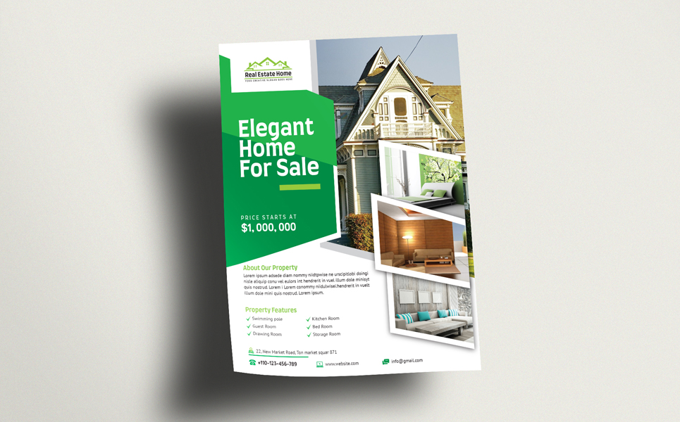 Download Фирменный стиль "Real Estate Flyer (Editable) - Corporate Identity Template" / Real Estate Flyer (Editable) - Corporate Identity Template - Фирменный стиль advertisement,advertising,agency,agent,broker,commercial,flyer,home,house,leaflet,lease,loan,magazine,marketing,mortgage,negotiator,newspaper,open house,poster,professional