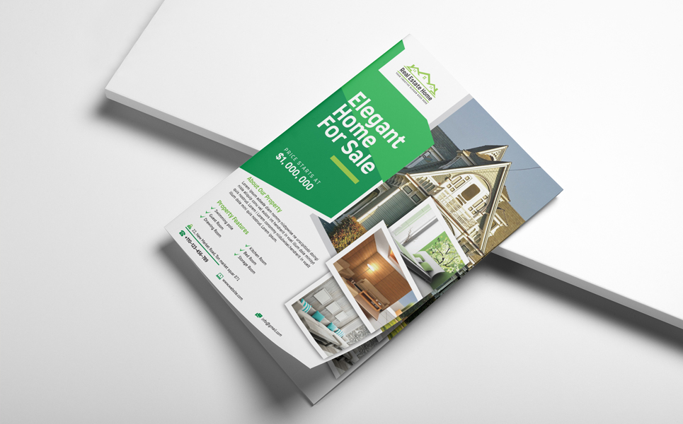 Download Фирменный стиль "Real Estate Flyer (Editable) - Corporate Identity Template" / Real Estate Flyer (Editable) - Corporate Identity Template - Фирменный стиль advertisement,advertising,agency,agent,broker,commercial,flyer,home,house,leaflet,lease,loan,magazine,marketing,mortgage,negotiator,newspaper,open house,poster,professional