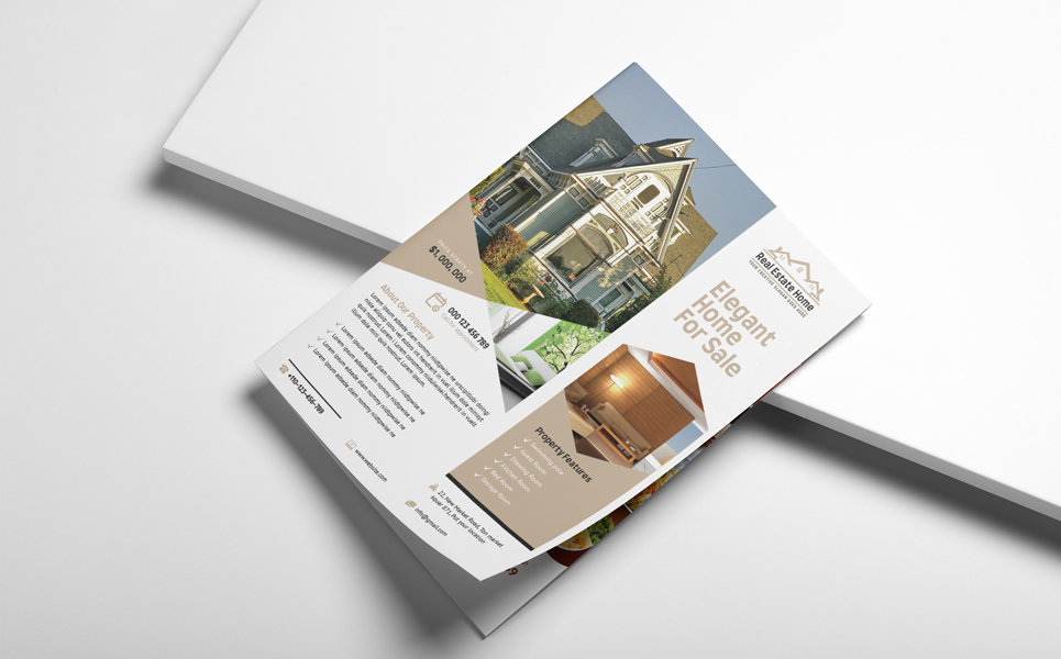 Download Фирменный стиль "Real Estate Flyer (Editable) - Corporate Identity Template" / Real Estate Flyer (Editable) - Corporate Identity Template - Фирменный стиль advertisement,advertising,agency,agent,broker,commercial,flyer,home,house,leaflet,lease,loan,magazine,marketing,mortgage,negotiator,newspaper,open house,poster,professional