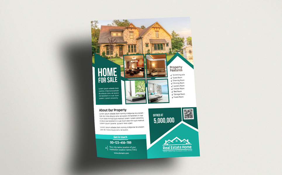 Download Фирменный стиль "Real Estate Flyer (Editable) - Corporate Identity Template" / Real Estate Flyer (Editable) - Corporate Identity Template - Фирменный стиль advertisement,advertising,agency,agent,broker,commercial,flyer,home,house,leaflet,lease,loan,magazine,marketing,mortgage,negotiator,newspaper,open house,poster,professional