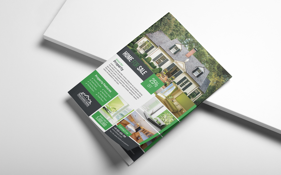 Download Фирменный стиль "Real Estate Flyer (Editable) - Corporate Identity Template" / Real Estate Flyer (Editable) - Corporate Identity Template - Фирменный стиль advertisement,advertising,agency,agent,broker,commercial,flyer,home,house,leaflet,lease,loan,magazine,marketing,mortgage,negotiator,newspaper,open house,poster,professional