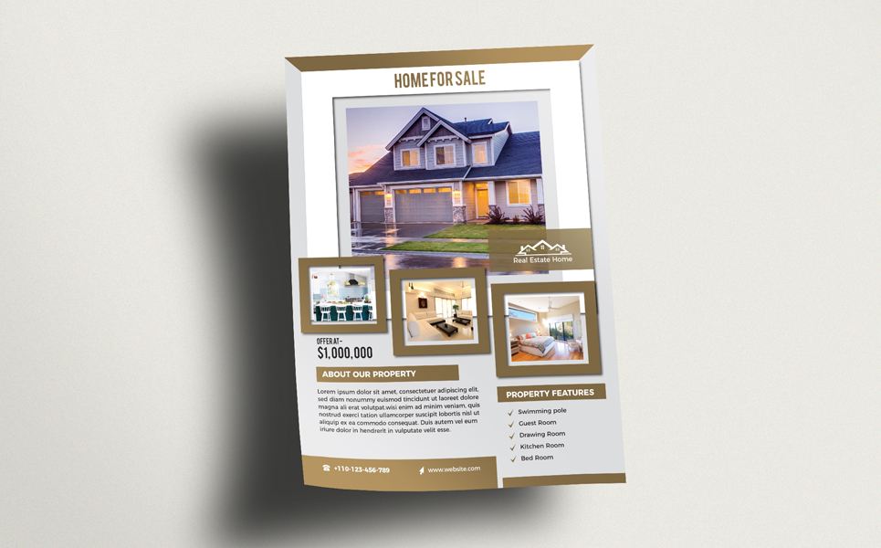 Download Фирменный стиль "Real Estate Flyer (Editable) - Corporate Identity Template" / Real Estate Flyer (Editable) - Corporate Identity Template - Фирменный стиль advertisement,advertising,agency,agent,broker,commercial,flyer,home,house,leaflet,lease,loan,magazine,marketing,mortgage,negotiator,newspaper,open house,poster,professional