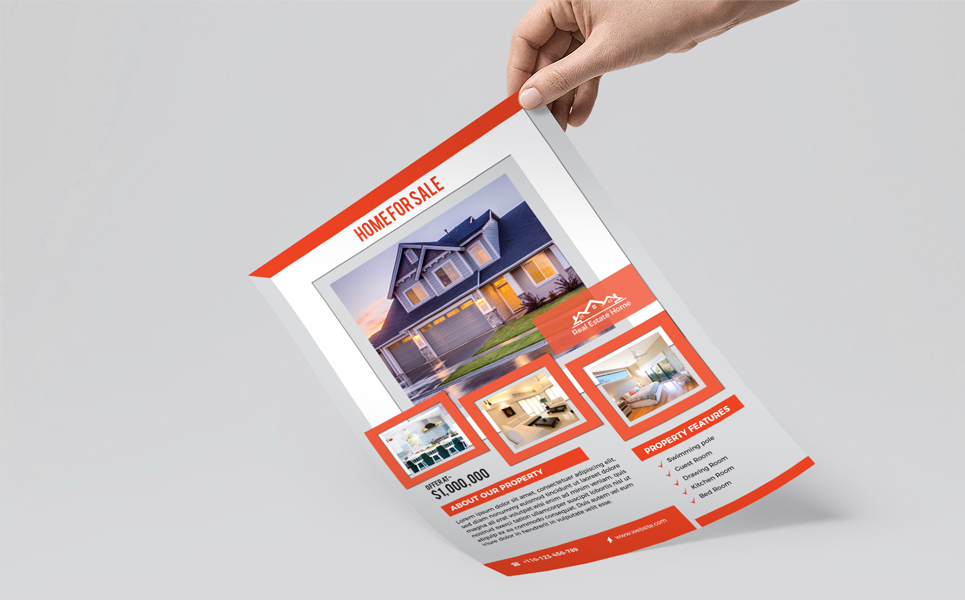 Download Фирменный стиль "Real Estate Flyer (Editable) - Corporate Identity Template" / Real Estate Flyer (Editable) - Corporate Identity Template - Фирменный стиль advertisement,advertising,agency,agent,broker,commercial,flyer,home,house,leaflet,lease,loan,magazine,marketing,mortgage,negotiator,newspaper,open house,poster,professional