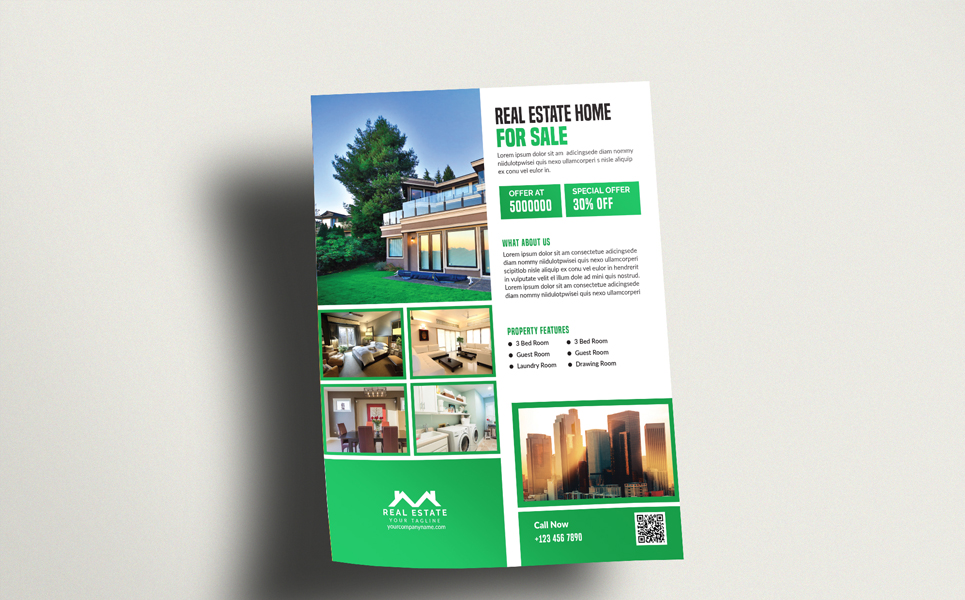 Download Фирменный стиль "Real Estate Flyer (Editable) - Corporate Identity Template" / Real Estate Flyer (Editable) - Corporate Identity Template - Фирменный стиль advertisement,advertising,agency,agent,broker,commercial,flyer,home,house,leaflet,lease,loan,magazine,marketing,mortgage,negotiator,newspaper,open house,poster,professional