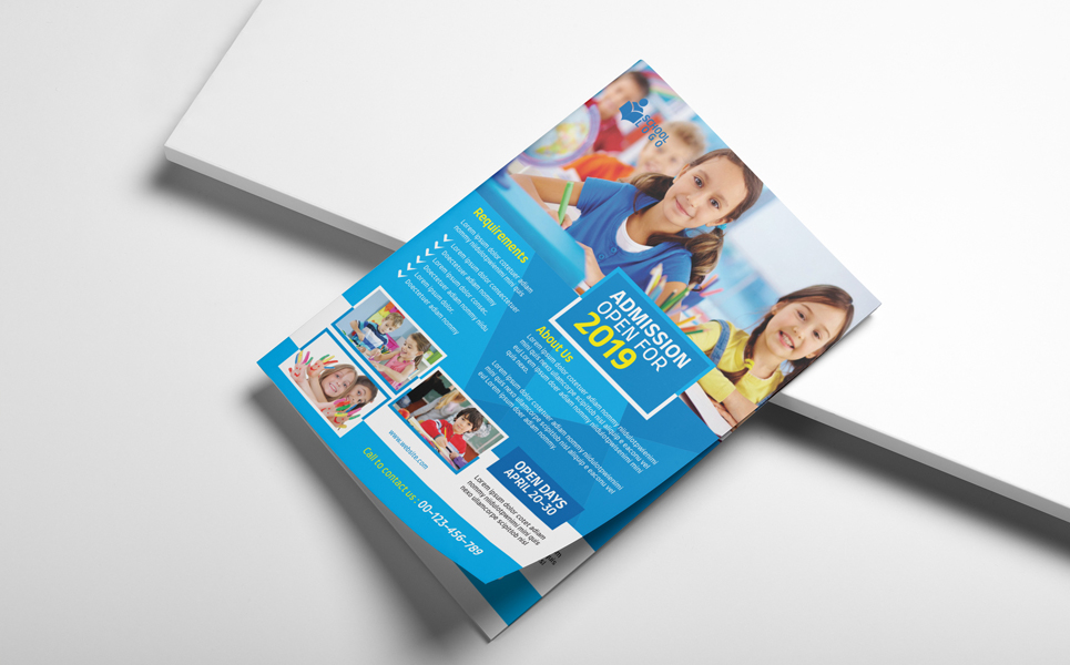 Download Фирменный стиль "School Flyer (Editable) - Corporate Identity Template" / School Flyer (Editable) - Corporate Identity Template - Фирменный стиль activity,child,children,class,college,curriculum,education,future,grafilker,hobby,intelligence,junior,kid,kindergarten