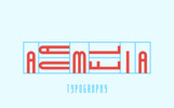 Anamelia Schriftart Vorlage Kleiner Screenshot Schriftart namens "Anamelia"