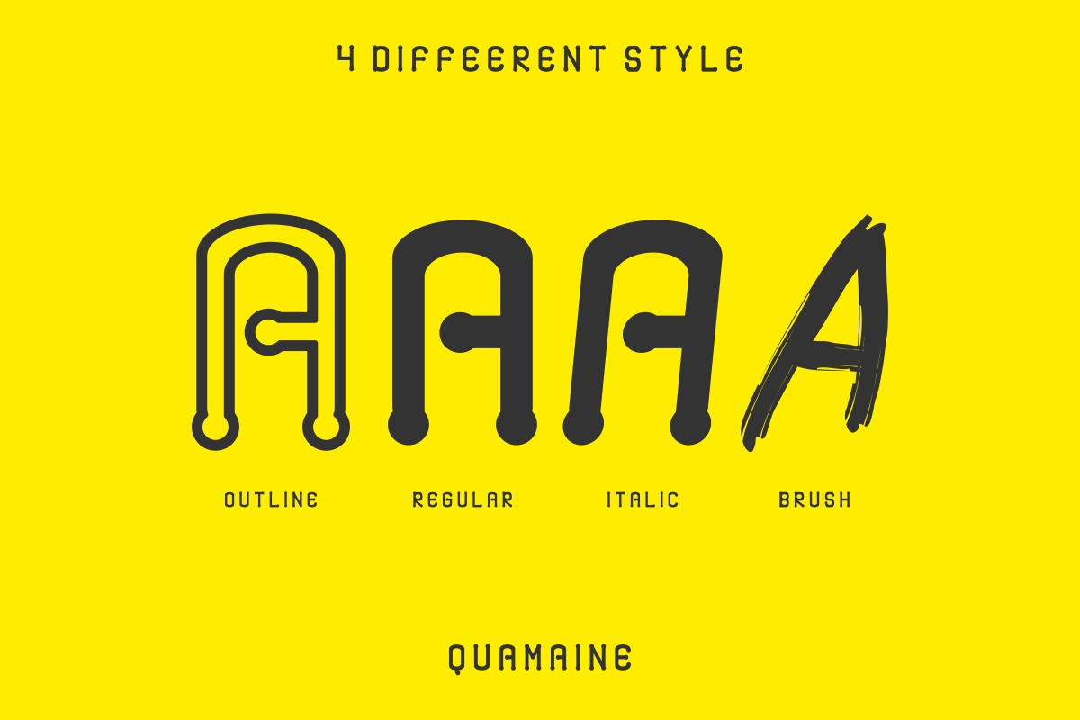 Quamaine Font Theme Small Screenshot Quamaine Font