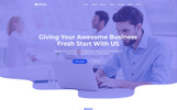 Maxs Corporate Bootstrap psd šablona Malý screenshot Bootstrap PSD šablona "Maxs Corporate"