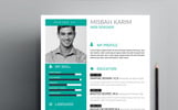Misbah Karim Premium Resume Theme Small Screenshot Misbah Karim Resume Template