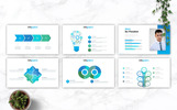 SATURN - Business PowerPoint Sablon Kis méretű képernyőkép SATURN - Business PowerPoint sablon