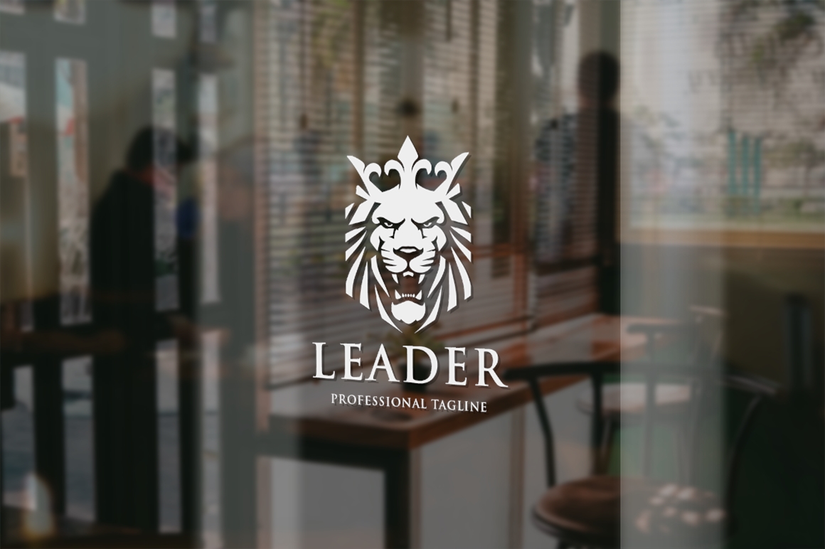 Download Шаблон логотипа "Leader Lion Logo Template" / Leader Lion Logo Template - Шаблон логотипа на тему графика animal,business,consultant,corporate,crown,digital,financial,firm,investing,investment,king,kingdom,lion,lion head,majestic,majesty,marketing,media,monarchy,professional