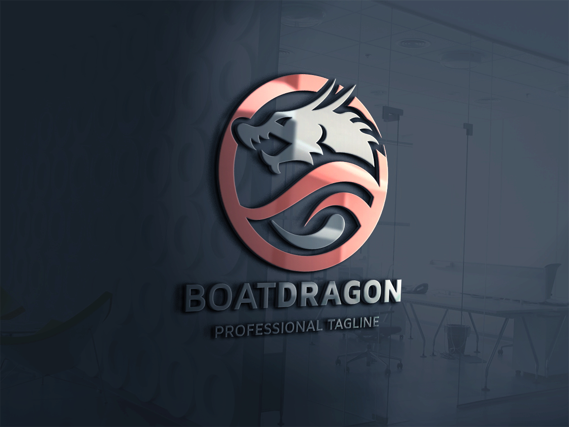 Download Шаблон логотипа "Dragon Logo Template" / Dragon Logo Template - Шаблон логотипа на тему графика brand,branding,competition,crew,dragon,dragon boat,dragonboat,fast,fun,hard,head,identity,leader,marine,muscle,paddle,print ready,quick,row,rowing