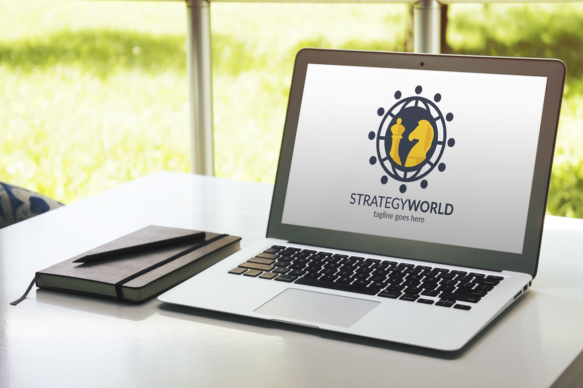 Download Шаблон логотипа "Strategy World Logo Template" / Strategy World Logo Template - Шаблон логотипа на тему графика business,chess,clever,coaching,commerce,communication,corporation,earth,enterprise,fast,finance,firm,global,globe,horse,international,management,marketing,plan,planning